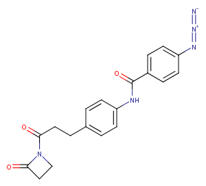 AZD-CO-C2-Ph-amido-Ph-azide Chemical Structure