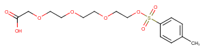 Tos-PEG3-CH2COOH Chemical Structure