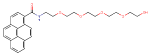 Pyrene-PEG5-alcohol Chemical Structure
