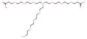 N-(Amino-PEG3)-N-bis(PEG3-acid) Chemical Structure
