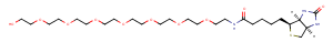 Biotin-PEG8-alcohol Chemical Structure