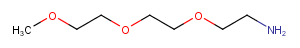 m-PEG3-Amine Chemical Structure
