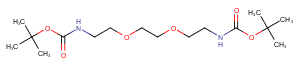 475591-59-4 Boc-NH-PEG2-NH-Boc Chemical Structure