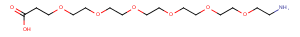 NH2-PEG6-CH2CH2COOH Chemical Structure