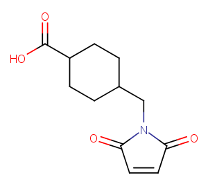 N-(4-Carboxycyclohexylmethyl)maleimide Chemical Structure