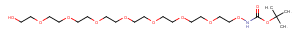 2353410-14-5 t-Boc-Aminooxy-PEG8-alcohol Chemical Structure