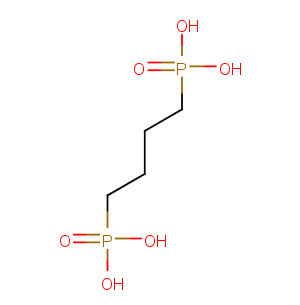 Butane-1,4-diyldiphosphonic acid Chemical Structure