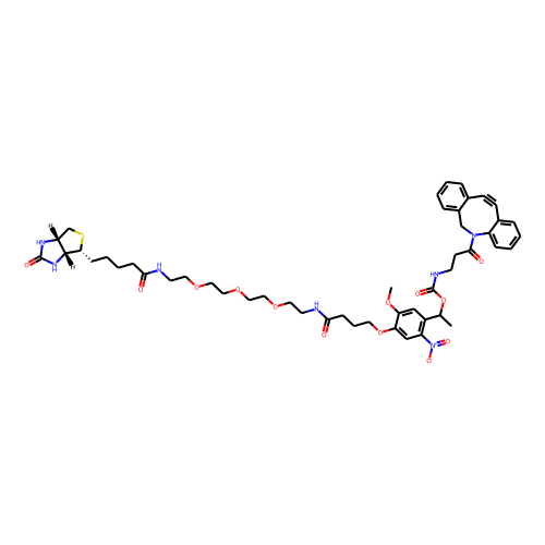 PC DBCO-PEG3-biotin Chemical Structure