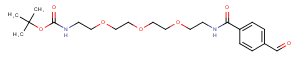 1807540-87-9 Ald-Ph-amido-C2-PEG3-NH-Boc Chemical Structure