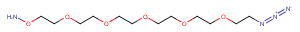 Aminooxy-PEG5-azide Chemical Structure
