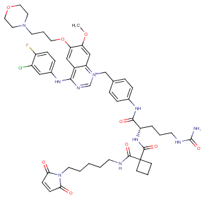 1941168-63-3 MC-Sq-Cit-PAB-Gefitinib Chemical Structure