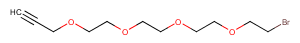 Propargyl-PEG4-Br Chemical Structure