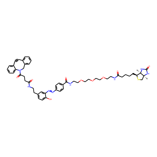 Diazo Biotin-PEG3-DBCO Chemical Structure
