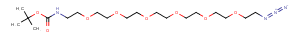 Boc-NH-PEG6-azide Chemical Structure