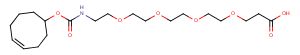 TCO-PEG4-acid Chemical Structure