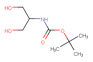 125414-41-7 N-Boc-serinol Chemical Structure