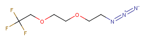 1,1,1-Trifluoroethyl-PEG2-azide Chemical Structure