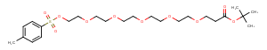 Tos-PEG5-C2-Boc Chemical Structure