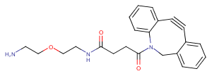 DBCO-PEG1-amine Chemical Structure