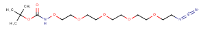 2100306-64-5 Boc-Aminooxy-PEG4-azide Chemical Structure