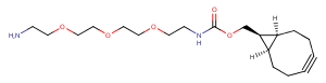 endo-BCN-PEG3-NH2 Chemical Structure