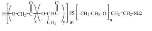 PLGA-SS-PEG-NH2双硫键共聚物
