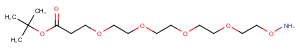 2100306-82-7 Aminooxy-PEG4-C2-Boc Chemical Structure