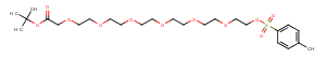 Tos-PEG6-CH2-Boc Chemical Structure