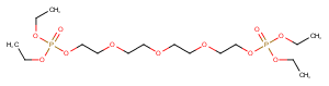 106338-06-1 PEG4-bis(phosphonic acid diethyl ester) Chemical Structure