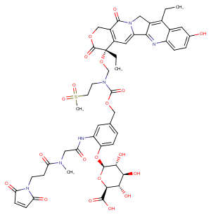 2246380-70-9 MAC glucuronide α-hydroxy lactone-linked SN-38 Chemical Structure