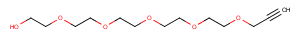 1036204-60-0 Propargyl-PEG5-OH Chemical Structure