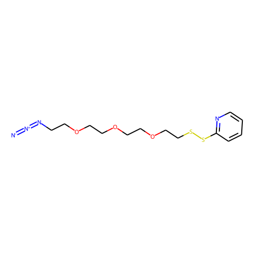 Azido-PEG3-SSPy Chemical Structure