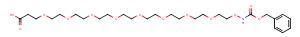 2353410-09-8 Cbz-aminooxy-PEG8-acid Chemical Structure
