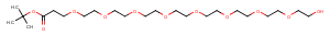 1334177-84-2 Hydroxy-PEG8-Boc Chemical Structure