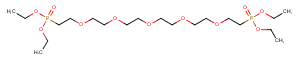 PEG5-bis-(Ethyl phosphonate) Chemical Structure