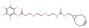 1421932-53-7 endo-BCN-PEG2-PFP ester Chemical Structure