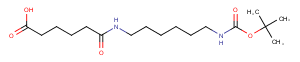 10436-21-2 Boc-NH-C6-amido-C4-acid Chemical Structure