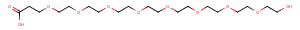 937188-60-8 HO-PEG8-CH2CH2COOH Chemical Structure