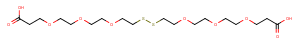 2055014-98-5 Acid-PEG3-SS-PEG3-acid Chemical Structure