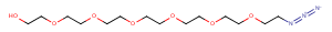 1274892-60-2 Azido-PEG7-alcohol Chemical Structure