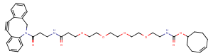 1801863-88-6 TCO-PEG4-DBCO Chemical Structure
