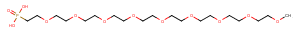 m-PEG9-phosphonic acid Chemical Structure