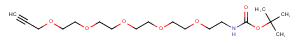 2062663-67-4 Boc-NH-PEG5-propargyl Chemical Structure