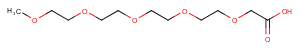16024-66-1 m-PEG4-CH2COOH Chemical Structure