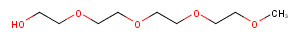 23783-42-8 Tetraethylene glycol monomethyl ether Chemical Structure
