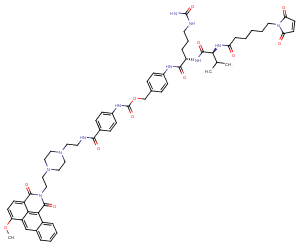 2259318-48-2 Mal-VC-PAB-ABAEP-Azonafide Chemical Structure