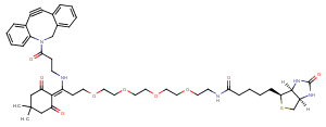 1807512-43-1 Dde Biotin-PEG4-DBCO Chemical Structure