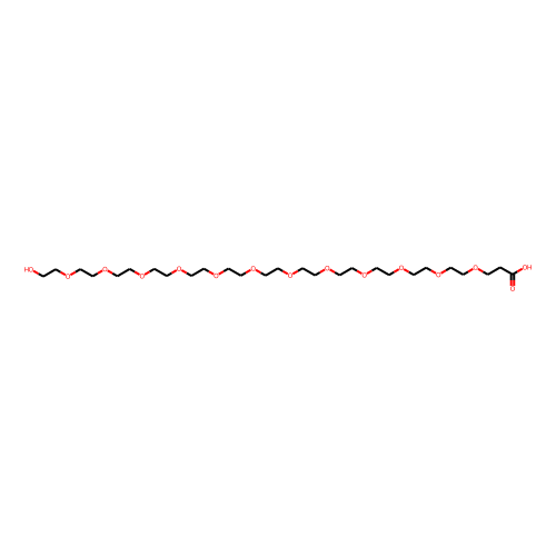 Hydroxy-PEG12-acid Chemical Structure