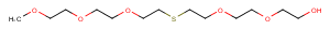 2173095-09-3 m-PEG3-S-PEG2-OH Chemical Structure