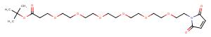 Mal-PEG6-Boc Chemical Structure